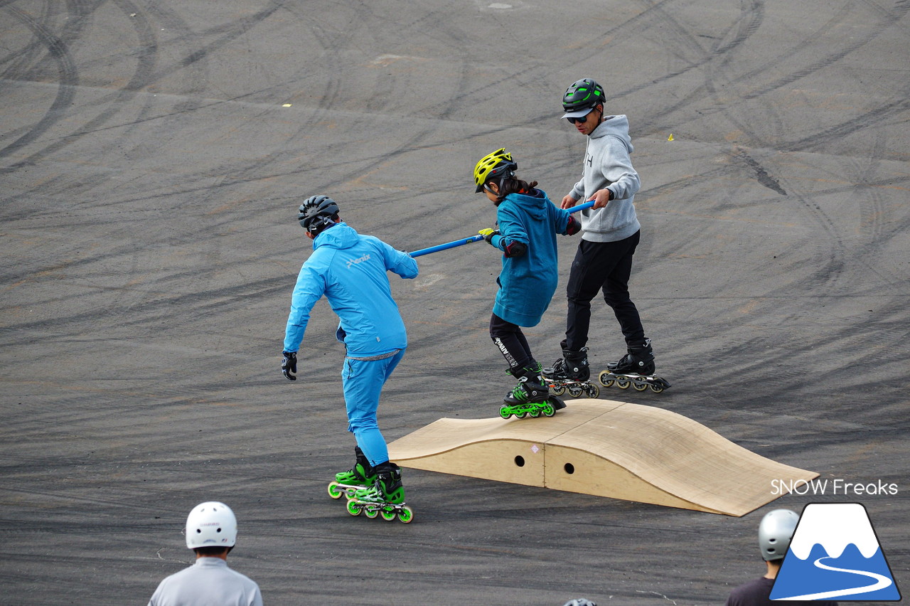 ISHII SKI ACADEMY and KAMUI SKI LINKS コラボ企画 ☆『THE オフトレ』インラインスケートトレーニング in カムイスキーリンクス